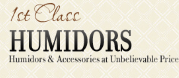 1st Class Humidors logo