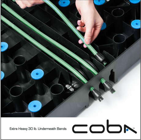 COBA BOARD X-TRA HEAVY 30 LB. “UNDERNEATH” BANDS