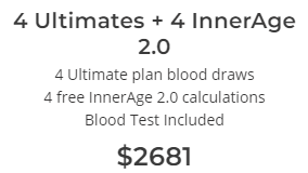 InsideTracker 4 Ultimates Plus 4 InnerAge 2.0